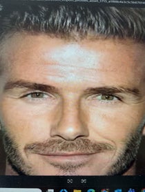 Poster for Birthday video from David Beckham and friends
