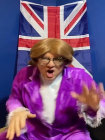 Poster for Holiday video from Austin Powers