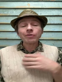 Poster for Birthday video from Mr. Bloom from CBeebies