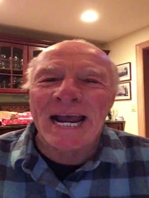 Poster for Holiday video from Jackie "The Joke Man" Martling