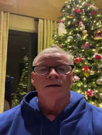 Poster for Holiday video from Tom Glavine