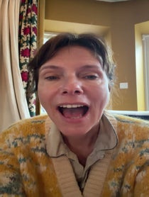Poster for Holiday video from Dolly Wells