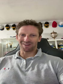 Poster for Holiday video from Romain Grosjean