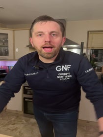 Poster for Holiday video from Grumpy Northern Foodie