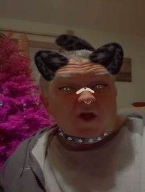 Poster for Holiday video from Your pookie Mike the cat