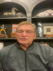 Poster for Holiday video from Joe Theismann