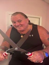 Poster for Birthday video from Brutus Beefcake