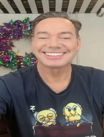 Poster for Holiday video from Craig Revel Horwood