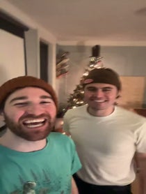 Poster for Holiday video from Carson & Jack - Amazing Race 37