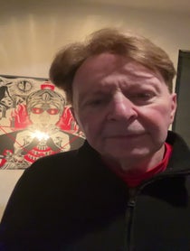 Poster for Holiday video from Gerald Casale of DEVO