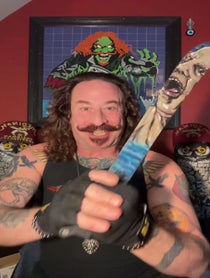 Poster for Holiday video from Ari Lehman