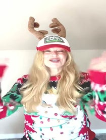 Poster for Holiday video from Charlotte Ross