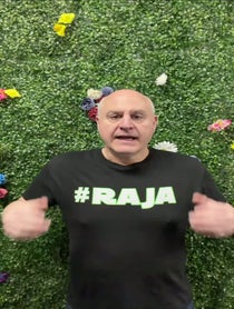 Poster for Holiday video from The Raja