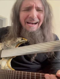 Poster for Holiday video from Ron ‘Bumblefoot’ Thal