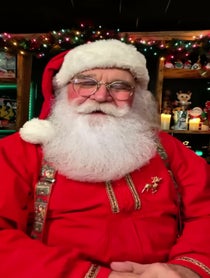 Poster for Holiday video from Santa Corky
