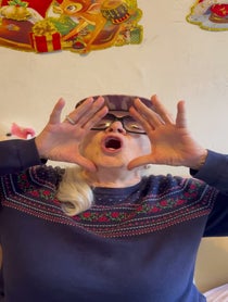 Poster for Holiday video from Lili Hayes
