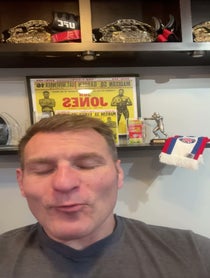 Poster for Holiday video from Stipe Miocic