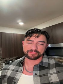 Poster for Holiday video from Marciano Brunette