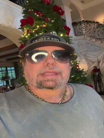 Poster for Holiday video from Vince Neil