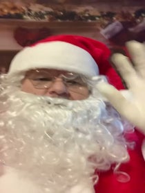 Poster for Holiday video from Santa Claus