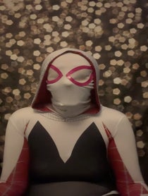 Poster for Holiday video from Ghost spider impersonator