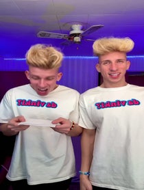 Poster for Birthday video from Voros Twins