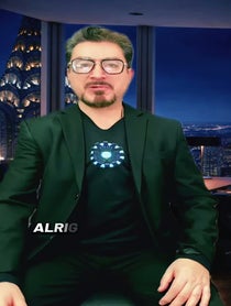 Poster for Birthday video from Miami Tony Stark