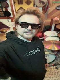Poster for Holiday video from Rikki Rockett