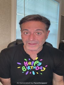 Poster for Birthday video from Pacino, Stallone, Gump & Tyson