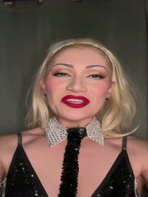 Poster for Birthday video from Gwen Stefani Tribute Artist