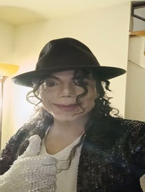 Poster for Birthday video from Corey Melton as Michael Jackson
