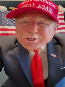 Poster for Roast video from Donald J. Trump