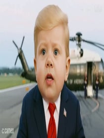 Poster for Intro video video from Baby Donald Trump