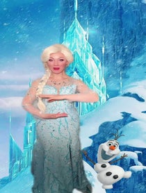 Poster for Birthday video from Queen Elsa (and many more)