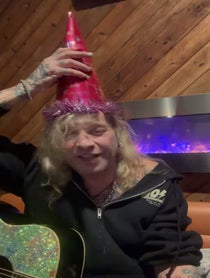 Poster for Birthday video from Ted Poley