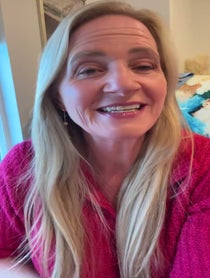 Poster for Birthday video from Christine Brown Woolley