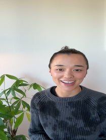 Poster for Birthday video from Midori Francis