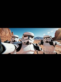 Poster for Birthday video from Stormtrooper Adventures