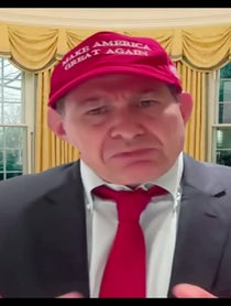 Poster for Birthday video from President Donald J. Trump