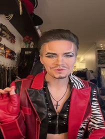 Poster for Birthday video from Androgynass