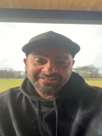 Poster for Pep Talk video from Chris Kirkpatrick