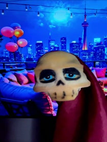 Poster for Birthday video from Skull Chef