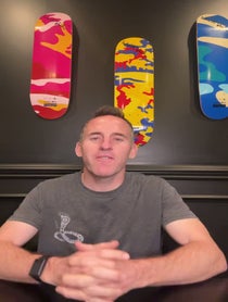 Poster for Pep Talk video from Chuck Comeau