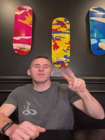 Poster for Birthday video from Chuck Comeau