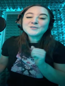 Poster for Recite a famous line video from Courtney Lin