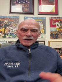 Poster for Pep Talk video from Rocky Bleier