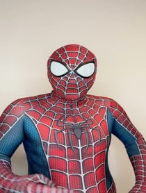 Poster for Pep Talk video from Spider-Man