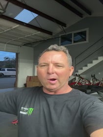 Poster for Birthday video from Jeremy McGrath