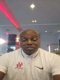 Poster for Hype up the team video from Carl Lewis