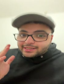 Poster for Birthday video from Younes